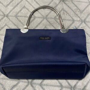 Kate Spade Navy Blue Tote Bag (used once)